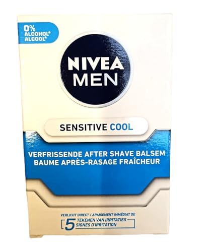 Nivea Sensitive Cooling Post Shave Balm 100 ml opakowanie 3 szt