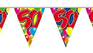 Folat Balony na 50 urodziny 10 m Folat Balony na 50 urodziny 10 m