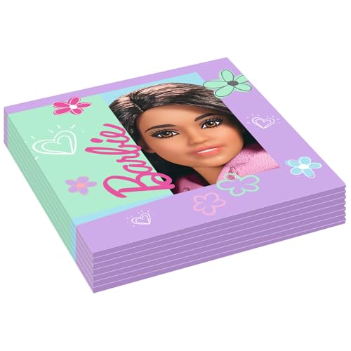 Serwetki Urodzinowe Barbie 33 Cm 16 Szt.. Nr 3