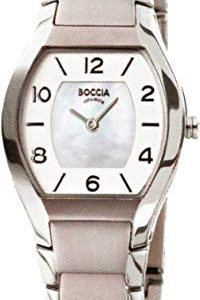 Boccia Sukienka 3174 01 damski tytanowy zegarek i pasek, Srebrny/srebrny, Pasek Boccia Sukienka 3174 01 damski tytanowy zegarek i pasek, Srebrny/srebrny, Pasek