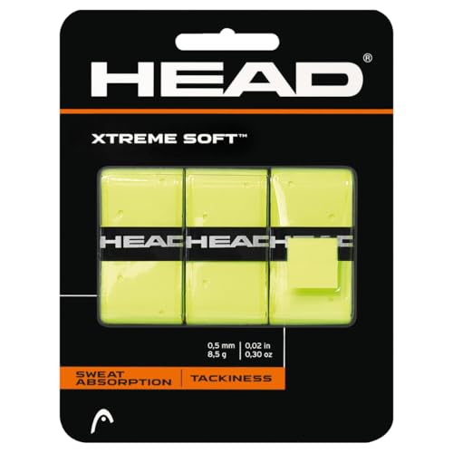 Owijki tenisowe wierzchnie Head Xtreme Soft limon - obrazek 1