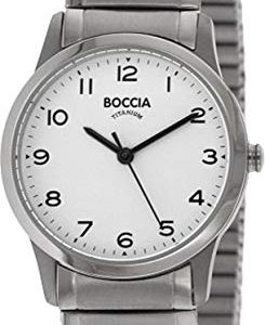 Boccia Damski analogowy zegarek kwarcowy z tytanową bransoletką 3287 01