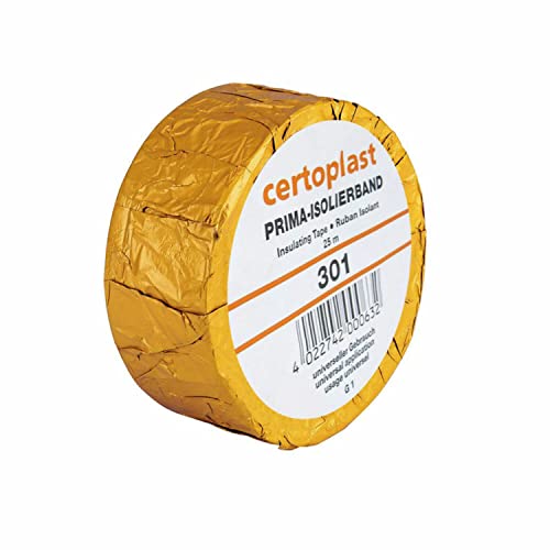 CERTOPLAST 30100036 taśma tkaninowa, czarna, dł. = 25 m szerokość 45 mm, Certo 301 - obrazek 1