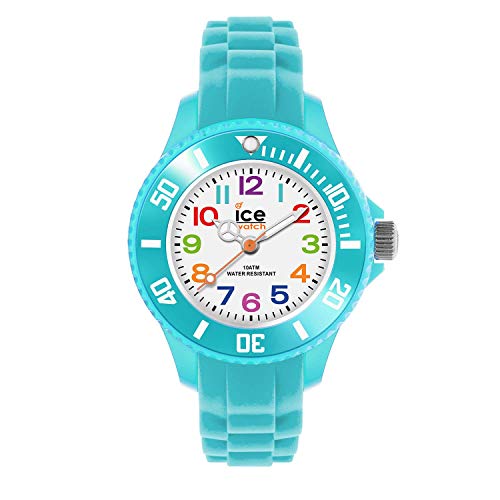 ICE Watch mini Turquoise Chłopięcy turkusowy zegarek (mieszany) z silikonowym paskiem 012732 (Extra Small) - obrazek 1