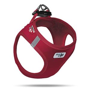 Kamizelka Uprząż Softshell Czerwona 3XS