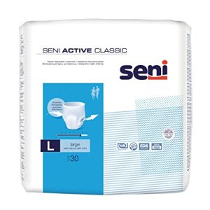 Wyrób medyczny, Seni Active Classic. large 100 135 cm, elastyczne majtki chłonne, 30 sztuk Wyrób medyczny, Seni Active Classic. large 100 135 cm, elastyczne majtki chłonne, 30 sztuk