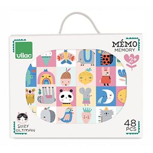 Vilac Mémo Suzy Ultman kartki edukacyjne, wielokolorowe (8904) Vilac Mémo Suzy Ultman kartki edukacyjne, wielokolorowe (8904)