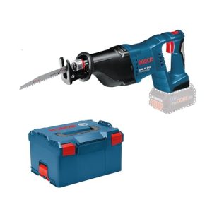 Bosch Professional system 18V: akumulatorowa piła szablasta GSA 18V LI (2 brzeszczoty do drewna/metalu, walizka L BOXX) Bosch Professional system 18V: akumulatorowa piła szablasta GSA 18V LI (2 brzeszczoty do drewna/metalu, walizka L BOXX)