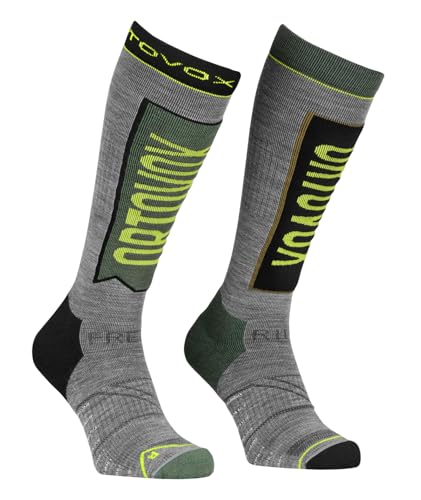 ORTOVOX FREERIDE LONG SOCKS M, 54400, wild herbs, 39 41 - obrazek 1