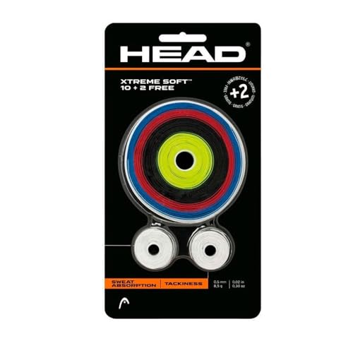 HEAD Blister Xtreme Soft 10 Plus 2 Over Grip wielokolorowy/MX
