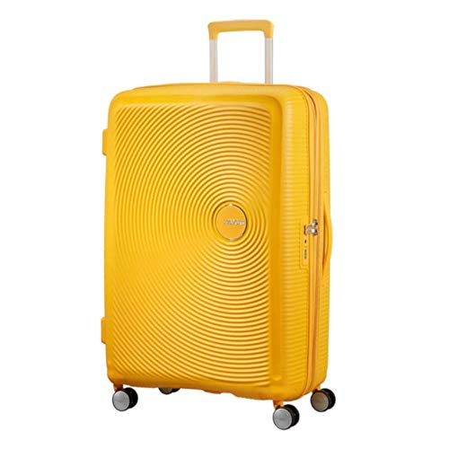 American Tourister Soundbox Spinner L Walizka Żółty 77 cm 110 L