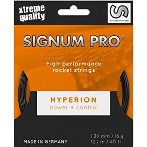 Signum Pro Hyperion Linka tenisowa czarna 1,30 mm x 12 m Signum Pro Hyperion Linka tenisowa czarna 1,30 mm x 12 m