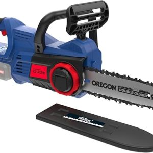 Güde Akumulatorowa piła łańcuchowa KS 18 0 (18 V, 21 000 obr./min, długość cięcia 240 mm, system szybkiego mocowania łańcucha, automatyczne smarowanie waga 2,6 kg, w zestawie miecz i łańcuch Güde Akumulatorowa piła łańcuchowa KS 18 0 (18 V, 21 000 obr./min, długość cięcia 240 mm, system szybkiego mocowania łańcucha, automatyczne smarowanie waga 2,6 kg, w zestawie miecz i łańcuch