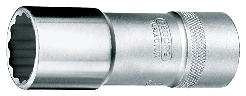 GEDORE D 19 L 17 nasadka na klucz nasadowy 1/2" długość profil UD mm, mm - obrazek 1