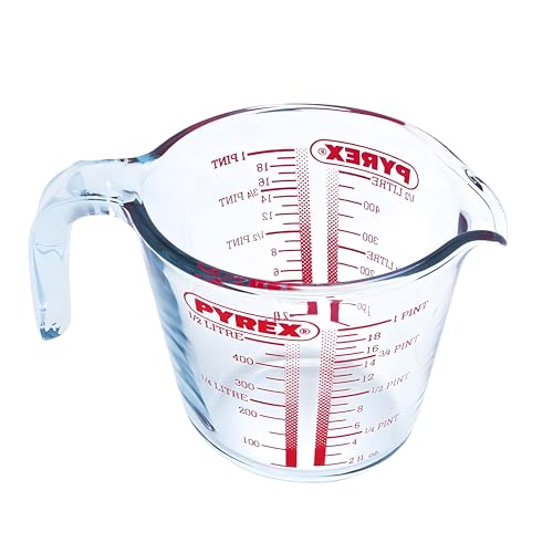 Pyrex P586 Dzbanek z Miarką, Bezbarwny, 500 ml