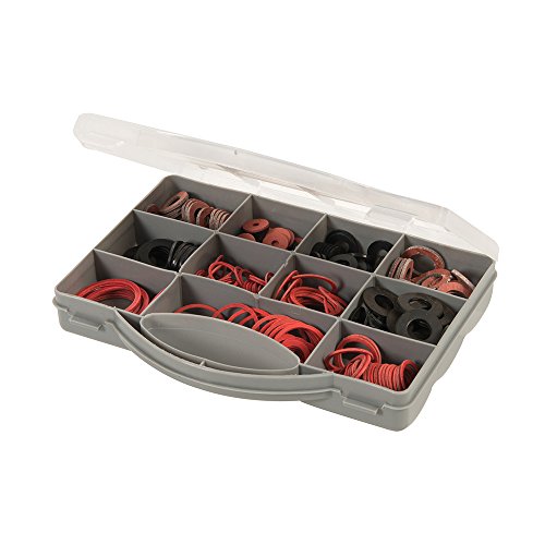 Fixman 386124 podkładki z włókien i gumy, 280 sztuk