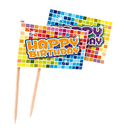 Folat Prikkers Birthday Blocks 6,5 cm /24 - obrazek 1