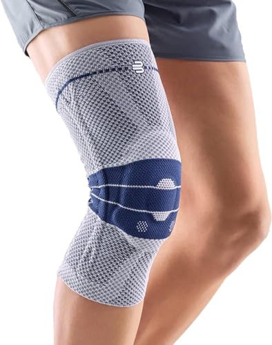 BAUERFEIND GenuTrain bandaż na kolano unisex do odciążenia, stabilizacji i aktywacji po kontuzjach, operacji lub w przypadku chronicznych dolegliwości takich jak mararthrose (zużycie stawów) zapalenia stawów - obrazek 1