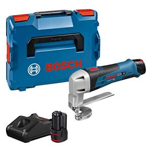 Bosch Professional GSC 12V-13 Nożyce do Blachy – Zestaw 2 akumulatory i ładowarka Bosch Professional GSC 12V-13 Nożyce do Blachy – Zestaw 2 akumulatory i ładowarka