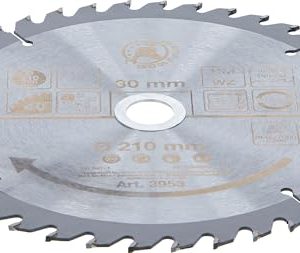 BGS Diy 3953 Tarcza pilarska z węglika spiekanego Ø 210 x 30 2,6 mm 40 zębów BGS Diy 3953 Tarcza pilarska z węglika spiekanego Ø 210 x 30 2,6 mm 40 zębów