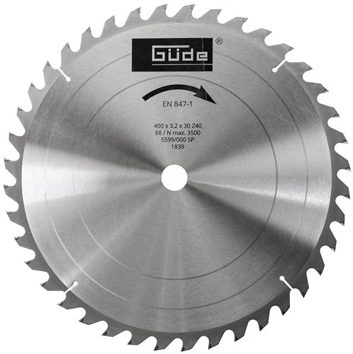 Güde Ostrze z węglika spiekanego 400 x 30 2, 2 mm 40 zębami