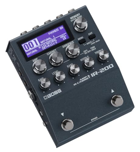BOSS IR 200 Amp & Cabinet, szary