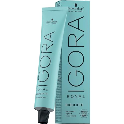 Schwarzkopf Professional IGORA Royal Highlifts trwały kolor włosów odcień 10 49 Ultrablond Geige Violett 60 ml