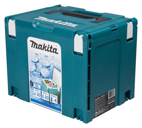 Makita 198253 4 Skrzynka Narzędziowa, Niebieski/Srebrny, - obrazek 1