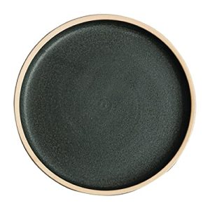 Olympia FA321 Canvas płaski okrągły talerz, ciemnozielony, 18 cm, 6 sztuk Olympia FA321 Canvas płaski okrągły talerz, ciemnozielony, 18 cm, 6 sztuk