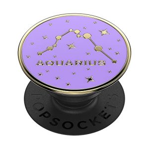 PopSockets Phone Grip Enamel Aquarius PopSockets Phone Grip Enamel Aquarius