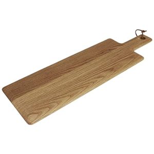 Olympia Drewniana deska z dębu rączką średnia 15 x 155 400 mm do krojenia prezentacja