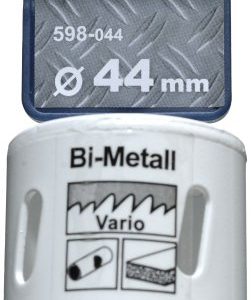 kwb HSS bi metalowa otwornica Ø 44 mm, 8% kobaltowy ze stopem progresywnym uzębieniem Vario i wysoką precyzją do wszechstronnego zastosowania