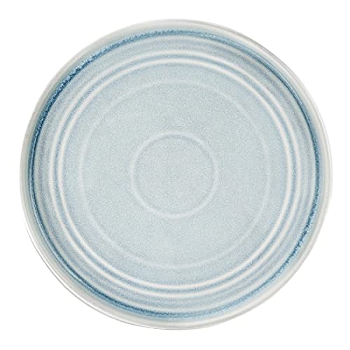 Olympia FB569 Cavolo płaskie okrągłe talerze, 270 mm, lodowy niebieski, 4 sztuki