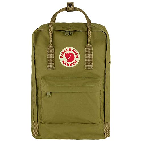 Fjällräven 23524 Kånken Laptop 15″ plecak Sportowy unisex dla dorosłych Foliage Green OneSize, Green, Taglia unica, sportowy, Einheitsgröße,