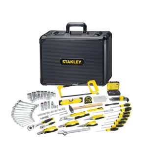 Stanley STMT98109-1 – Zestaw narzędzi w walizce – 142 elementy – Srebrny/Czarny Stanley STMT98109-1 – Zestaw narzędzi w walizce – 142 elementy – Srebrny/Czarny