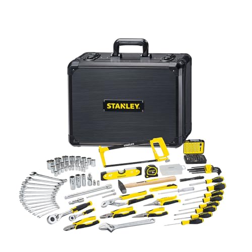 Stanley STMT98109-1 - Zestaw narzędzi w walizce - 142 elementy - Srebrny/Czarny - obrazek 1