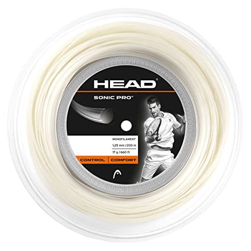 Naciąg tenisowy żyłka do rakiety tenisowej Head Sonic Pro 281128 1.3 mm 200
