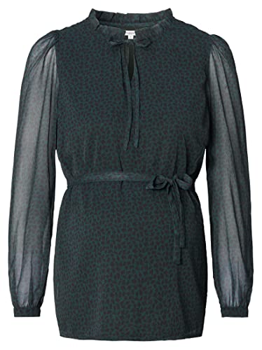 Noppies Maternity damska bluza z długim rękawem Roselle Long Sleeve Blue, Green gables P982, M - obrazek 1