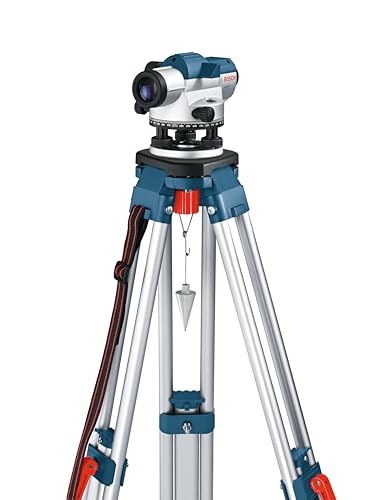 Bosch Professional Niwelator optyczny GOL 26 D (powiększenie 26x, jednostka miary: 360, zasięg: do 100 m, walizka)