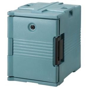 Cambro Insulated Front Load Camcart Slate Blue, 4 x GN