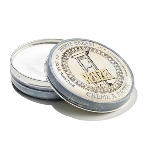 Reuzel Shave Cream Reduces Cuts and Nicks Highly Concentrated, Rich Super Slick Formula Closest, Most Comfortable Reduce Scrapes Razor Irritation Vegan 95.8 g