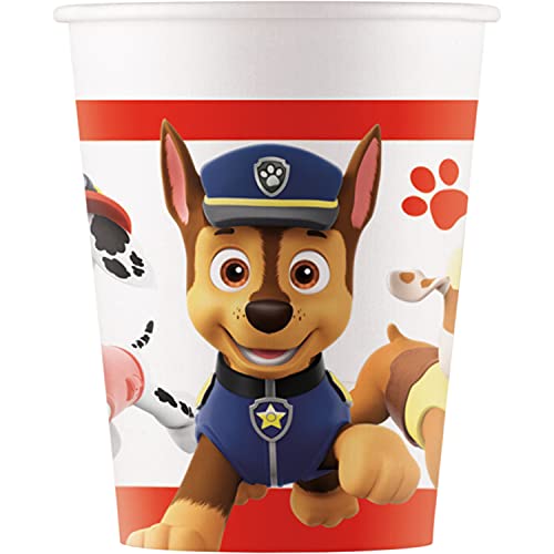 Kubeczki Papierowe (Wm), Paw Patrol Ready For Action (Nickelodeon), 200Ml, 8 Szt. (Sup Label)