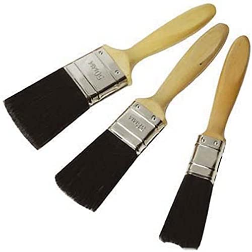 Silverline 868557 szczotka z czystego włosia 3 częściowy zestaw - obrazek 1