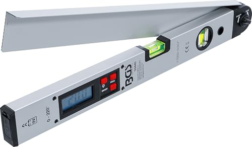 BGS 50440 Kątomierz cyfrowy z poziomnicą 450 mm - obrazek 1