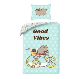 Pusheen zestaw pościeli – 100% bawełna – poszwa 140×200 + poszewka 70×90 Pusheen zestaw pościeli – 100% bawełna – poszwa 140×200 + poszewka 70×90
