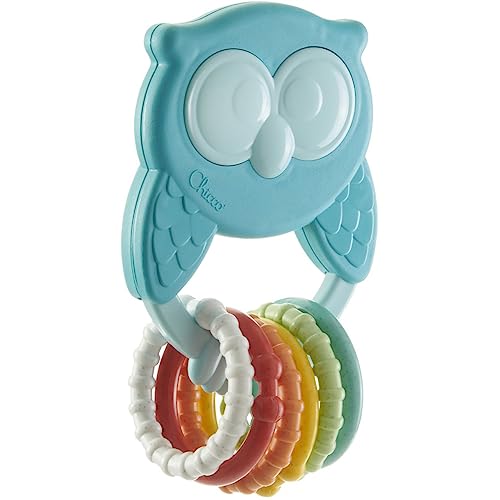 Chicco Eco+ Grzechotka gryzak Sowa