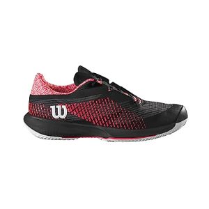 Wilson Kaos Swift 1.5 Clay, Sneaker Kobieta, Czarny Phantom Diva Pink, 37.50 EU