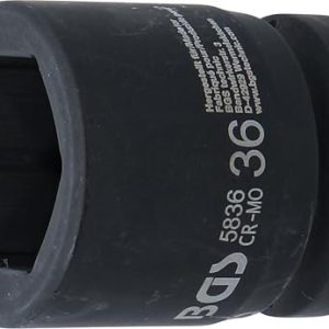 BGS 5836 Nasadka udarowa sześciokątna 25 mm (1″) 36