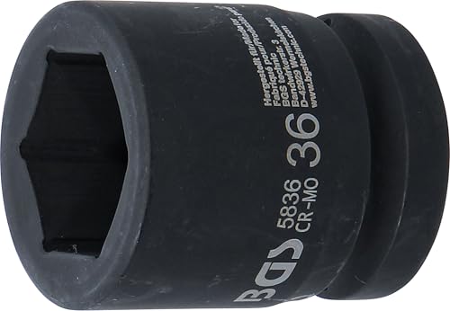 BGS 5836 Nasadka udarowa sześciokątna 25 mm (1") 36 - obrazek 1