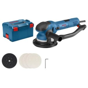 Bosch Szlifierka Mimośrodowa GET 75-150 – 750 W – Talerz 150 mm – Walizka L-BOXX Bosch Szlifierka Mimośrodowa GET 75-150 – 750 W – Talerz 150 mm – Walizka L-BOXX